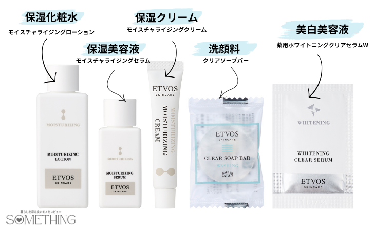 etvos(エトヴォス)パーフェクトキットのスキンケアライン